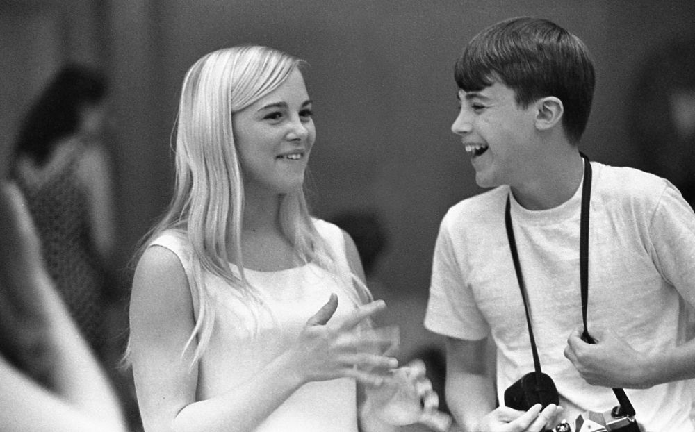 Laurel Harries and Eric Bowne