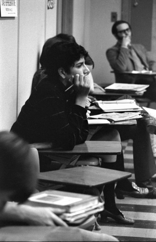 Ron Rinella in class